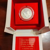 Medaglia Argento Papa Giovanni Paolo II