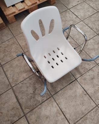 Sedia girevole per vasca da bagno 