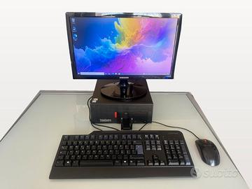 PC Lenovo ThinkCentre i3 SSD 256GB + monitor