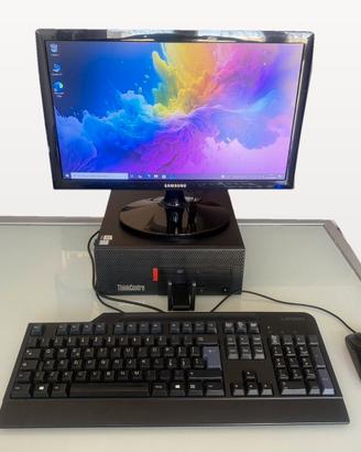 PC Lenovo ThinkCentre i3 SSD 256GB + monitor