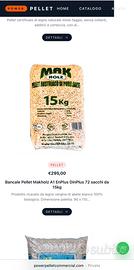 bancale pellet makholz A1enplus dinplus 72 sacchi