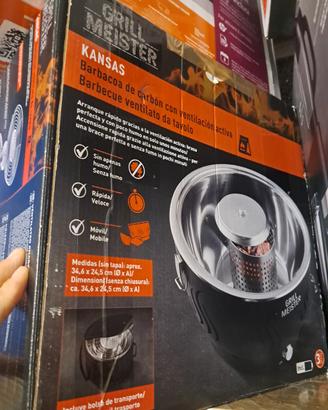 barbecue da tavolo ventilato