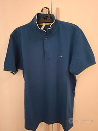 Polo Sun68 uomo blu taglia L