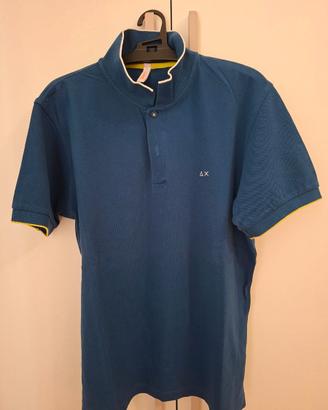 Polo Sun68 uomo blu taglia L
