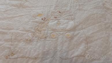 Piumino imbottito per lettino bambini 