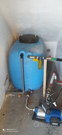 contenitore acqua per casa da 500 litri.Prezzo 250
