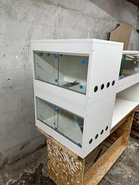 Doppio terrario 60x40x40