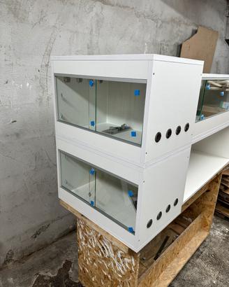 Doppio terrario 60x40x40