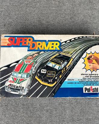 Pista Super Driver Polistil Vintage Anni '80