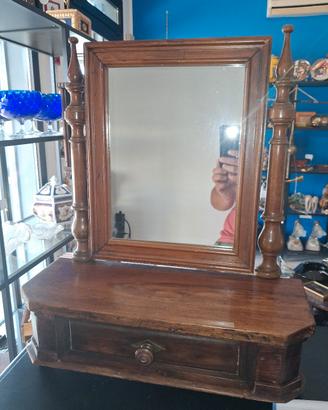 specchiera in legno 