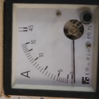 Amperometro EQ72 + Frequenzimetro FQM72