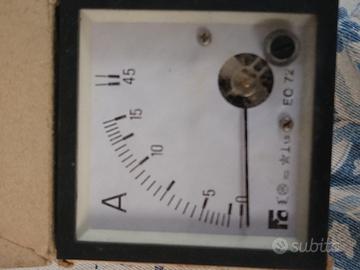 Amperometro EQ72 + Frequenzimetro FQM72