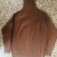 Maglione uomo pesante dolcevita Hermitage tg.L