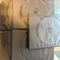 5 custodie per DVD - DVX nuove