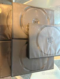 5 custodie per DVD - DVX nuove