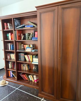 Armadio libreria antico