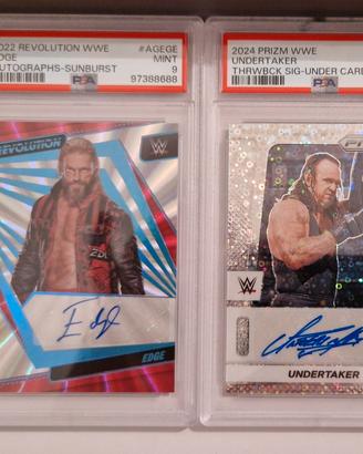  carte WWE autografate (leggere la descrizione)