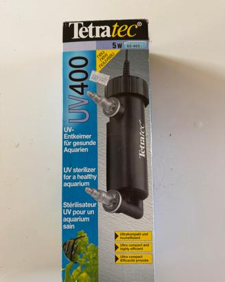 Sterilizzatore UV Tetratec UV400 5W per acquario