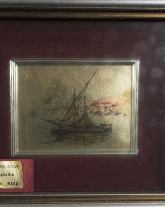 Quadro in foglia d'oro