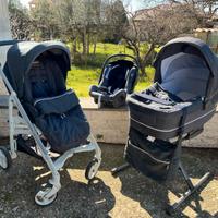 INGLESINA Trio Trilogy Denim full set