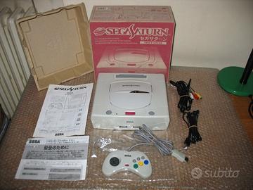 Sega Saturn Bianco Console Import Japan boxed