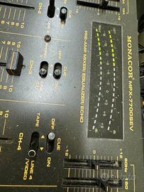Mixer DJ Monacor MPX 7700SEV