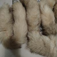 cappello, code e collo visone