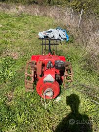 Motocoltivatore Pasquali 14 cavalli ruote in ferri