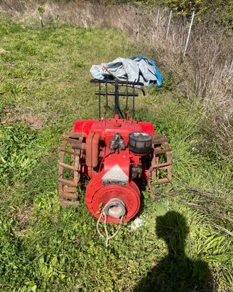Motocoltivatore Pasquali 14 cavalli ruote in ferri
