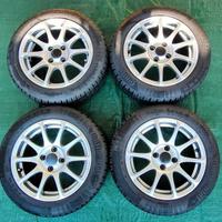 Cerchi in Lega + Continental Fiat 500