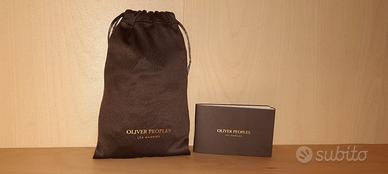 Sacchetto + libretto Oliver Peoples originali, nuo