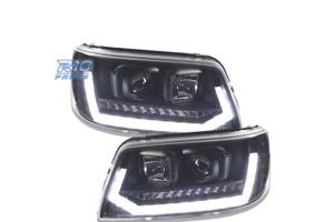 FARI VOLKSWAGEN VW T5 03-09 NUOVO LOOK FRECCIA LED
