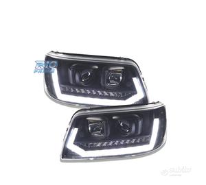 FARI VOLKSWAGEN VW T5 03-09 NUOVO LOOK FRECCIA LED