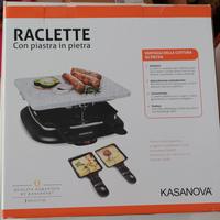 Raclette con piastra in pietra 