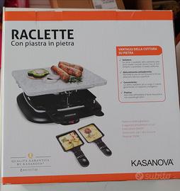 Raclette con piastra in pietra 