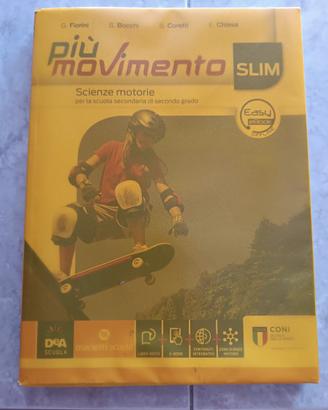 Libro scuola Più movimento SLIM + CD