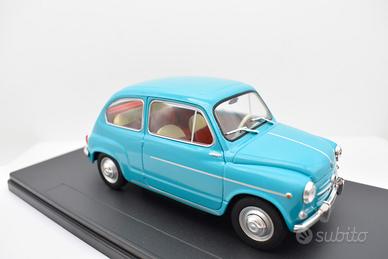 Modellini auto da collezione scala 1:43 FIAT 600 diecast modellismo -  Arcadia Modellismo