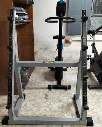 porta bilancieri technogym palestra