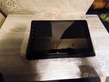 stereo, schermo per macchina con telecamera poster