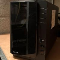 NAS Synology DS216+ 2 HDD WD Blue 1TB ventola sile