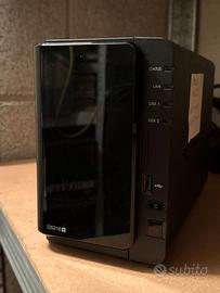 NAS Synology DS216+ 2 HDD WD Blue 1TB ventola sile