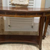 Consolle in legno massello 