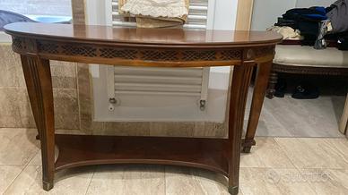 Consolle in legno massello 