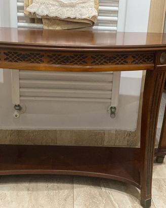 Consolle in legno massello 