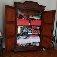 Armadio lombardo fine '800
