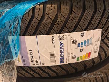 Gomme invernali Michelin Alpin 7...215/60R18 nuove