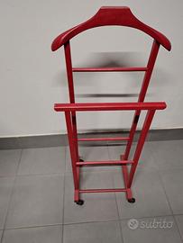 Servomuto Classico in Legno - colore rosso