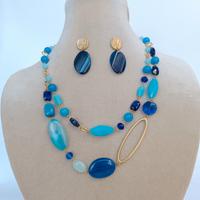parure sfumature blu