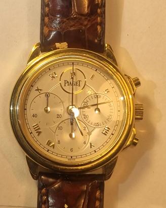 OROLOGIO DA POLSO PIAGET CRONOGRAFO ORO