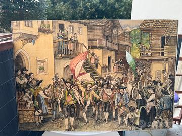 Pastello su cartone anno 1939